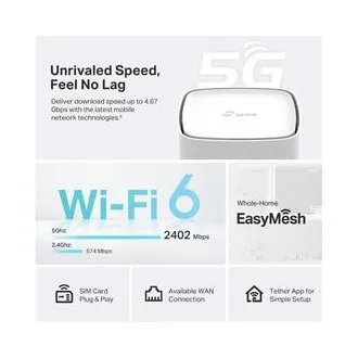 TP-Link Archer NX505 - Bezdrôtový dvojpásmový gigabitový 5G router TP-Link Archer NX505 - Bezdrôtový dvojpásmový gigabitový 5G router