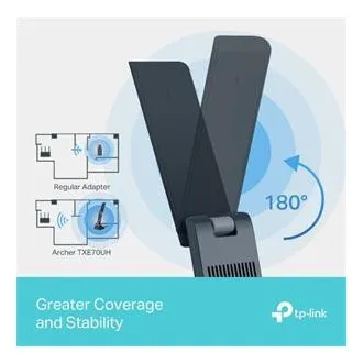 TP-Link Archer TBE400U Plus - bezdrôtový USB adaptér Wi-Fi 7 s vysokou ziskovou anténou TP-Link Archer TBE400U Plus - bezdrôtový USB adaptér Wi-Fi 7 s vysokou ziskovou anténou