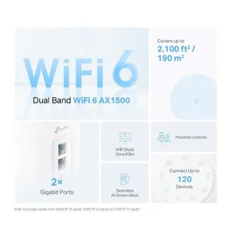 TP-Link Deco PX10(3-pack) - AX1500+AV1000 Meshový Wi-Fi 6 systém pre inteligentné domácnosti (2-pack) TP-Link Deco PX10(3-pack) - AX1500+AV1000 Meshový Wi-Fi 6 systém pre inteligentné domácnosti (2-pack)