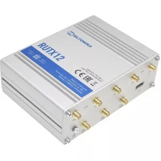 Teltonika Dual LTE Cat 6 Industrial Cellular Router - RUTX12 Teltonika Dual LTE Cat 6 Industrial Cellular Router - RUTX12
