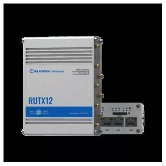 Teltonika Dual LTE Cat 6 Industrial Cellular Router - RUTX12 Teltonika Dual LTE Cat 6 Industrial Cellular Router - RUTX12