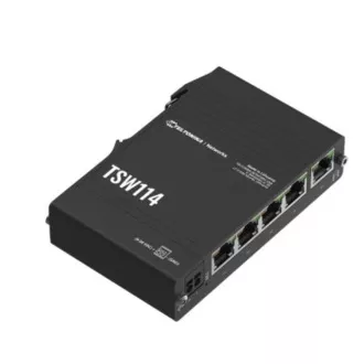 Teltonika GIGABIT DIN RAIL ETHERNET SWITCH - TSW114
