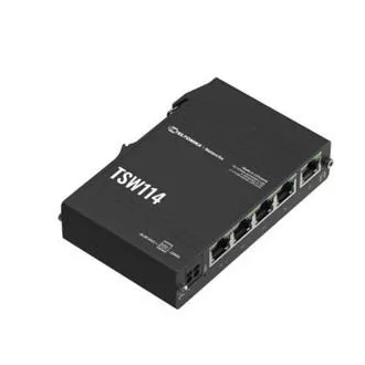 Teltonika GIGABIT DIN RAIL ETHERNET SWITCH - TSW114
