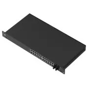 Teltonika SWM280 Priemyselný PoE switch s manažmentom, 24x GLAN, 4x SFP