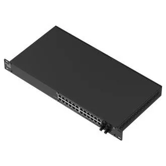 Teltonika SWM280 Priemyselný PoE switch s manažmentom, 24x GLAN, 4x SFP Teltonika SWM280 Priemyselný PoE switch s manažmentom, 24x GLAN, 4x SFP