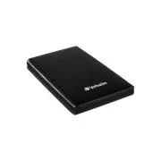 VERBATIM Store 'n' Go Slim Portable SSD 256GB, USB-C, čierny