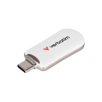 VERBATIM Plectra 64GB USB-C 3.2 Gen 1 biela