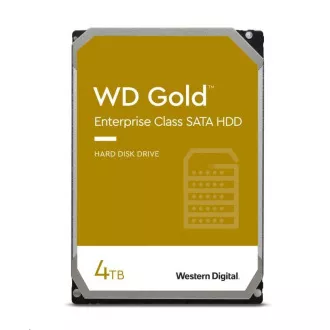 WD GOLD WD4004FRYZ 4TB SATA/6Gb/s 256MB cache 7200 ot., CMR, Enterprise