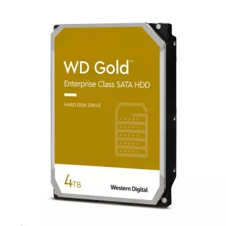 WD GOLD WD4004FRYZ 4TB SATA/6Gb/s 256MB cache 7200 ot., CMR, Enterprise