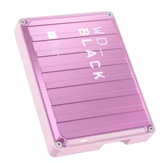 WD BLACK P10 Game Drive 4TB, ružový, 2.5", USB 3.2