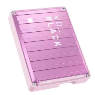 WD BLACK P10 Game Drive 2TB, ružový, 2.5", USB 3.2