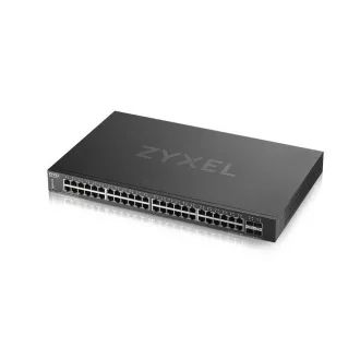 Zyxel XGS1935-52, 52 Port Lite-L3 Smart Managed Switch, 48x Gigabit Copper a 4x 10G SFP+, hybridný mode, standalone or N Zyxel XGS1935-52, 52 Port Lite-L3 Smart Managed Switch, 48x Gigabit Copper a 4x 10G SFP+, hybridný mode, standalone or N