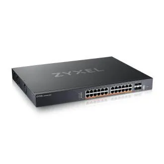 Zyxel XMG2230-28HP, L3 Access Switch, 24x 2.5G AC: 700W PoE, DC: 1440W PoE, 4x SFP+ Uplink, incl 1 yr NebulaFlex Pro Zyxel XMG2230-28HP, L3 Access Switch, 24x 2.5G AC: 700W PoE, DC: 1440W PoE, 4x SFP+ Uplink, incl 1 yr NebulaFlex Pro