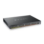Zyxel XMG2230-52HP, L3 Access Switch, 16x 2.5G, 32x 1G, AC: 960W PoE, DC: 2400W PoE, 4x SFP+ Uplink, incl 1 yr NebulaF