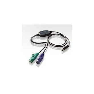 ATEN USB konvertor na 2xPS/2, kl.+myš, káblový ATEN USB konvertor na 2xPS/2, kl.+myš, káblový