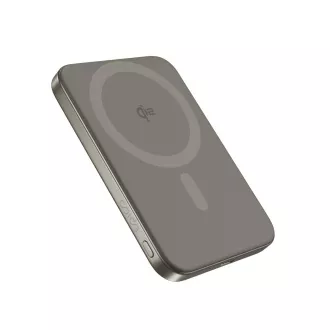 Epico Qi2 5000mAh Alu Mag+ PowerBanka EM51-titán