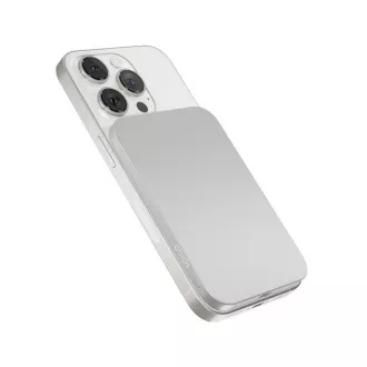 Epico 3000mAh Alu Mag+ PowerBanka EM31 - strieborná