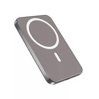 Epico 5000mAh Alu Mag+ powerbanka EM45 - titánová