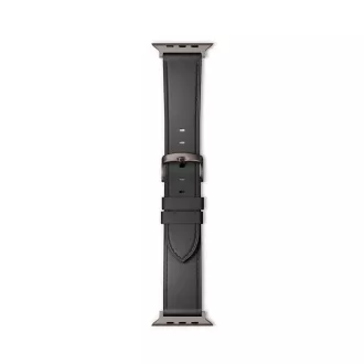 Epico Watch Strap Leather 38/40/41/42 - čierna
