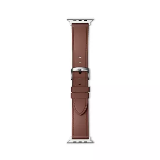 Epico Watch Strap Leather 42/44/45/46/49 - hnedá