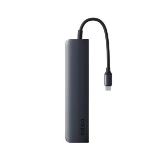 Epico 6v1 hliníkový USB-C 8K húb - atramentová Epico 6v1 hliníkový USB-C 8K húb - atramentová