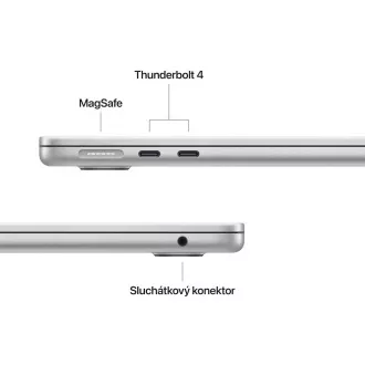 Apple MacBook Air 13"/M4/13,6"/2560x1664/16GB/512GB SSD/M4/Sequoia/Silver/1R Apple MacBook Air 13"/M4/13,6"/2560x1664/16GB/512GB SSD/M4/Sequoia/Silver/1R