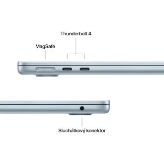 Apple MacBook Air 13"/M4/13,6"/2560x1664/16GB/256GB SSD/M4/Sequoia/Sky Blue/1R Apple MacBook Air 13"/M4/13,6"/2560x1664/16GB/256GB SSD/M4/Sequoia/Sky Blue/1R
