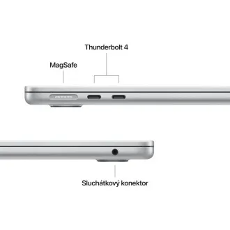 Apple MacBook Air 13"/M4/13,6"/2560x1664/16GB/256GB SSD/M4/Sequoia/Silver/1R Apple MacBook Air 13"/M4/13,6"/2560x1664/16GB/256GB SSD/M4/Sequoia/Silver/1R