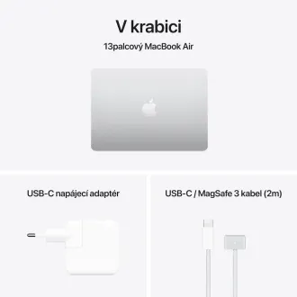 Apple MacBook Air 13"/M4/13,6"/2560x1664/16GB/256GB SSD/M4/Sequoia/Silver/1R Apple MacBook Air 13"/M4/13,6"/2560x1664/16GB/256GB SSD/M4/Sequoia/Silver/1R