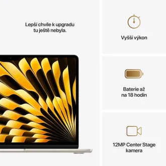 Apple MacBook Air 13"/M4/13,6"/2560x1664/16GB/256GB SSD/M4/Sequoia/Starlight/1R Apple MacBook Air 13"/M4/13,6"/2560x1664/16GB/256GB SSD/M4/Sequoia/Starlight/1R