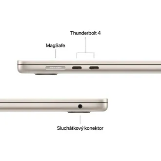 Apple MacBook Air 15"/M4/15,3"/2880x1864/24GB/512GB SSD/M4/Sequoia/Starlight/1R Apple MacBook Air 15"/M4/15,3"/2880x1864/24GB/512GB SSD/M4/Sequoia/Starlight/1R