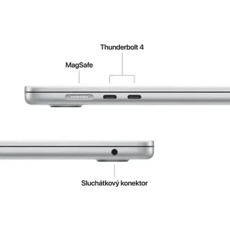 Apple MacBook Air 15"/M4/15,3"/2880x1864/16GB/512GB SSD/M4/Sequoia/Silver/1R Apple MacBook Air 15"/M4/15,3"/2880x1864/16GB/512GB SSD/M4/Sequoia/Silver/1R