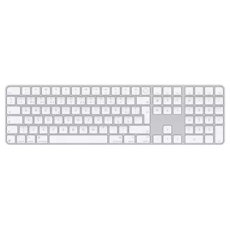 Apple Magic Keyboard Numeric Touch ID/Bezdrôtová Bluetooth/SK layout/Biela