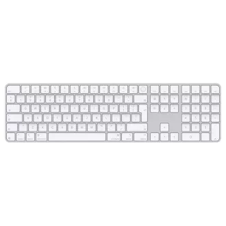 Apple Magic Keyboard Numeric Touch ID/Bezdrôtová Bluetooth/IE layout/Biela