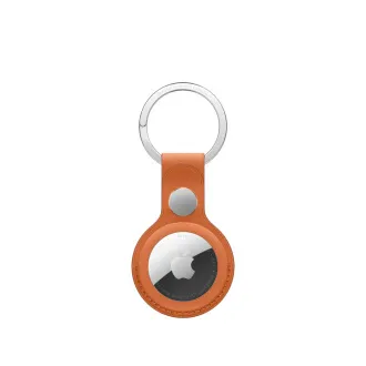 AirTag FineWoven Key Ring - Fox Orange AirTag FineWoven Key Ring - Fox Orange