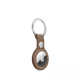 AirTag FineWoven Key Ring - Taupe