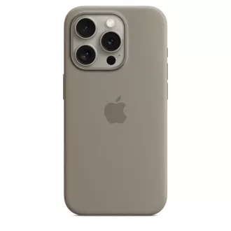 iPhone 15 ProMax Silicone Case MS - Clay