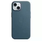 iPhone 15+ FineWoven Case with MS - Pacific Blue