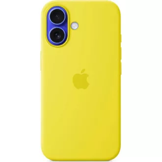 iPhone 16 Plus Silicone Case with MS - Star Fruit iPhone 16 Plus Silicone Case with MS - Star Fruit