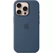 iPhone 16 Pro Max Silicone Case with MS - Denim