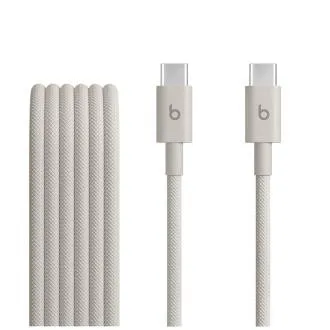 Beats USB-C/USB-C Woven Cable (1.5m)-Surge Stone Beats USB-C/USB-C Woven Cable (1.5m)-Surge Stone