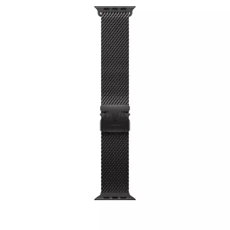 Watch Acc/49/Black Titanium Milanese Loop - S