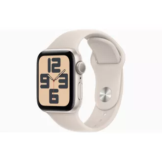 Apple Watch SE/40mm/Starlight/Sport Band/Starlight/-M/L