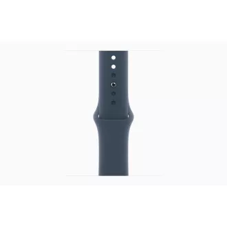 Apple Watch SE/40mm/Silver/Šport Band/Storm Blue/-M/L