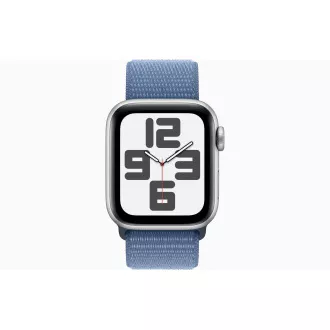 Apple Watch SE Cell/40mm/Silver/Šport Band/Winter Blue