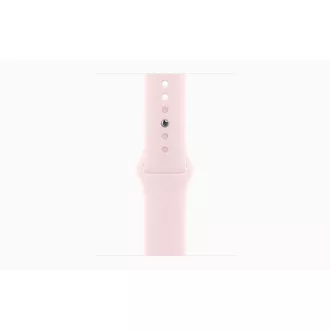 Apple Watch S9/41mm/Pink/Šport Band/Light Pink/-S/M