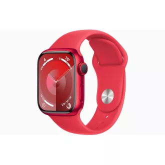 Apple Watch S9/41mm/PRODUCT RED/Šport Band/PRODUCT RED/-S/M