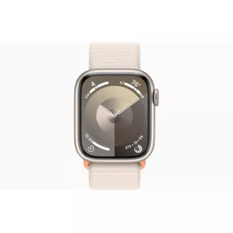Apple Watch S9 Cell/41mm/Starlight/Sport Band/Starlight