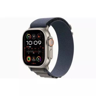 Apple Watch Ultra 2/49mm/Titan/Šport Band/Blue Alpine/Small