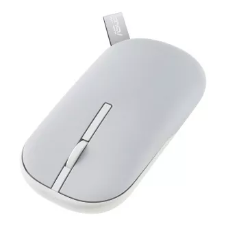 ASUS Marshmallow MD100 Lite/Cestovná/Optická/1 600 DPI/USB+BT/Sivá